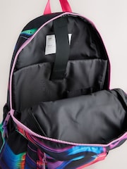Black/Purple Wave Backpack - Image 8 of 8