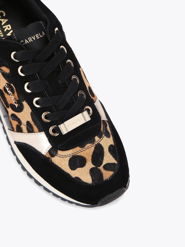 Carvela Black Florencia Trainers - Image 4 of 4