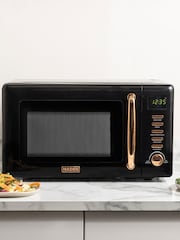 Haden Black Copper Dorchester 20L 800W Microwave - Image 1 of 5