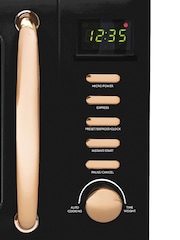 Haden Black Copper Dorchester 20L 800W Microwave - Image 3 of 5