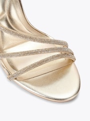 Carvela Swirly Block Heel Sandals - Slika 4 iz 4