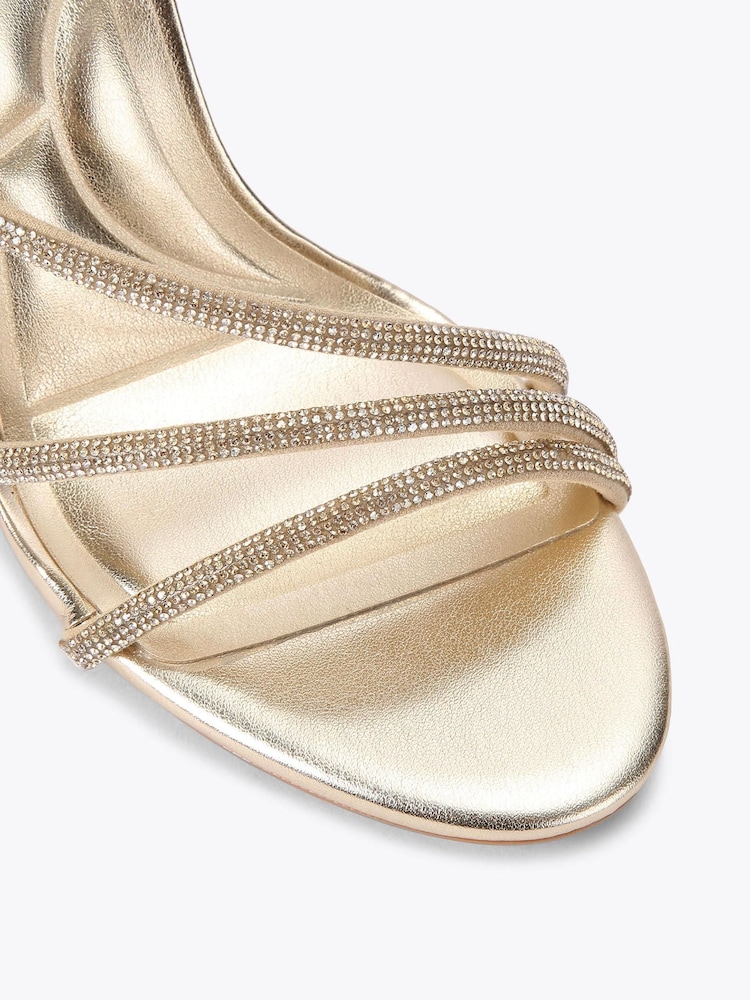 Carvela Swirly Block Heel Sandals - Slika 4 iz 4