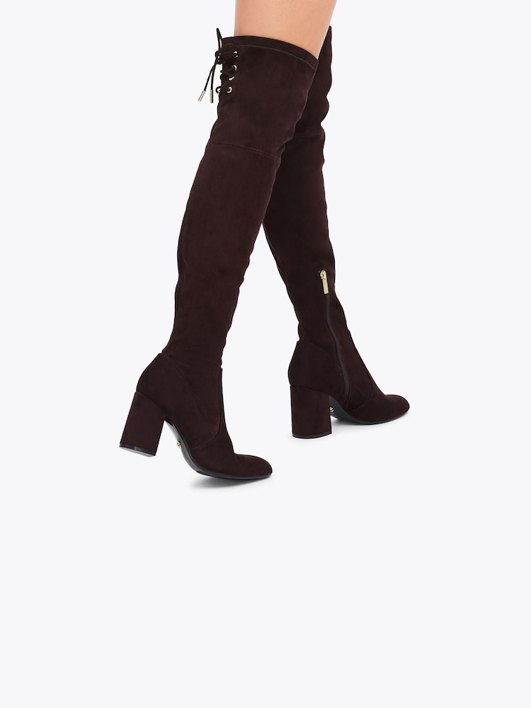 Carvela Brown Vito Otk Boots - Image 5 of 5 Carvela Brown Vito Otk Boots - Image 5 of 5