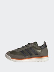 Caqui/negro - adidas Originals SL 72 RS Elastic Laces Kids Trainers - Imagen 10 de 10
