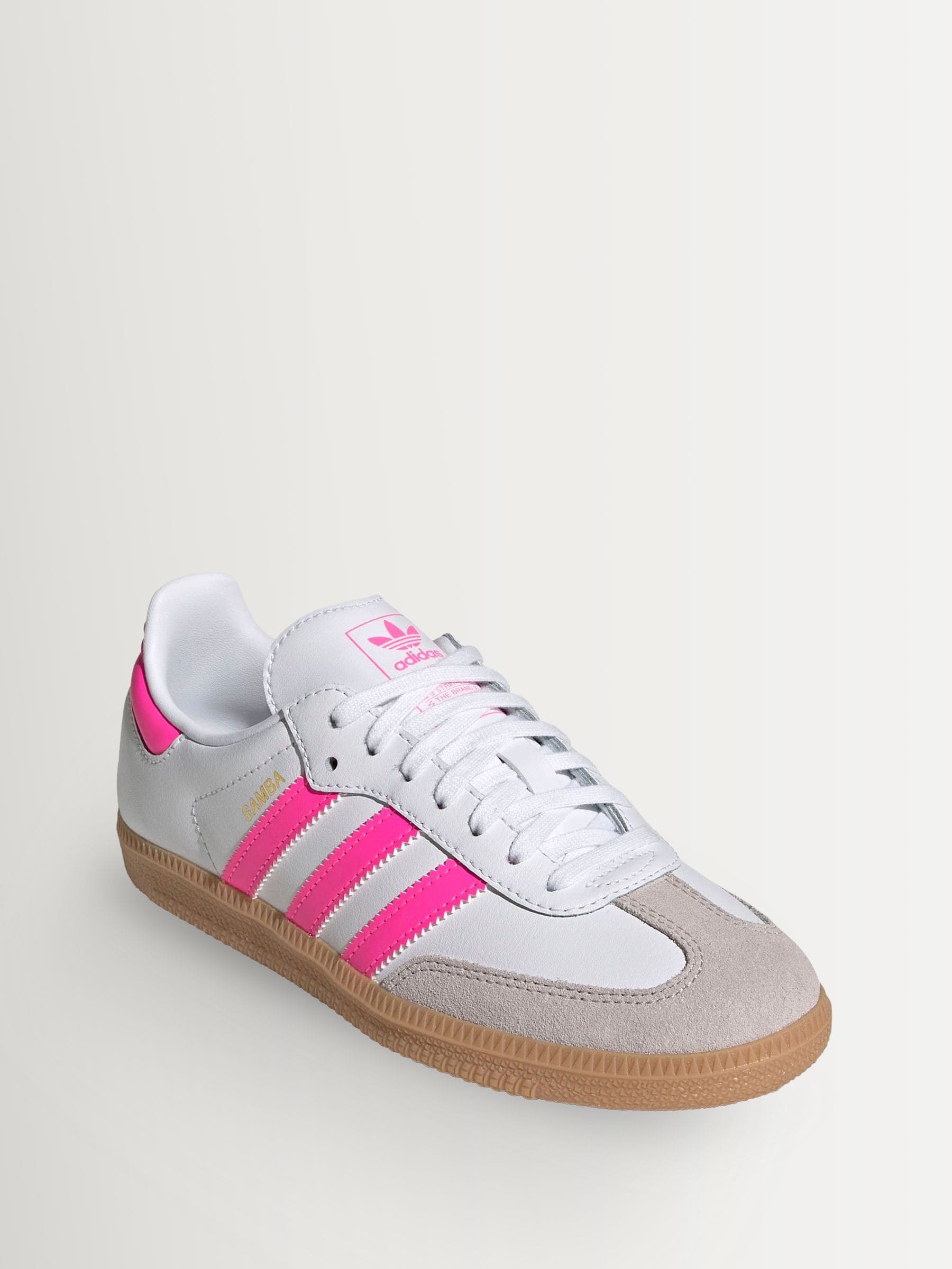 Next：日本 ホワイト / ピンク - adidas Originals Samba OG ジュニア