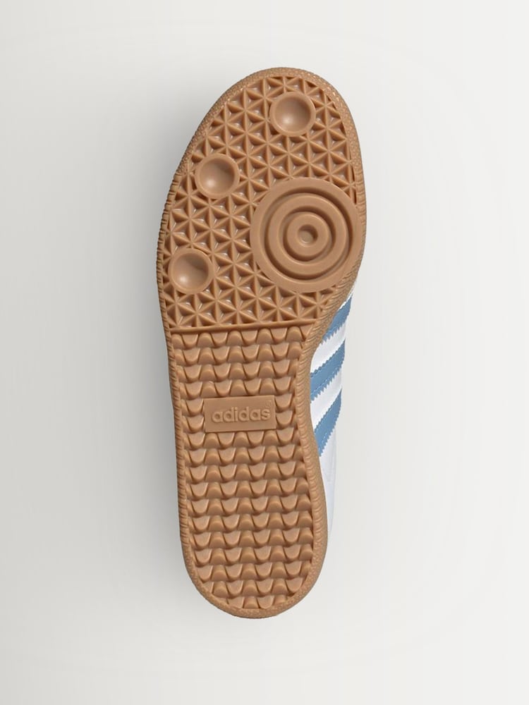adidas gazelle silver green womens adidas x Wales Bonner Samba OG Navy Croc Sneakers main image 1