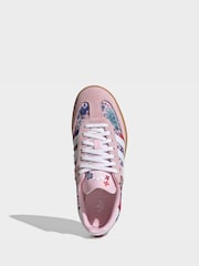 adidas Originals Lilac/Pink Samba OG x Liberty London Junior Trainers - Image 7 of 10