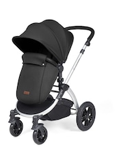 Ickle Bubba 12 Piece Black Stomp Luxe Travel System with iSize Cirrus Car Seat - Image 2 of 5