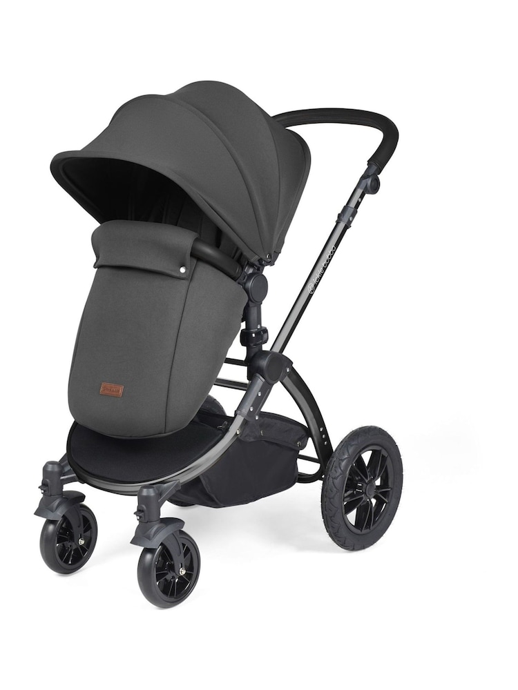 Ickle Bubba 12 Piece Grey Travel System Stomp Luxe with iSize Cirrus - Image 2 of 4 Ickle Bubba 12 Piece Grey Travel System Stomp Luxe with iSize Cirrus - Image 2 of 4