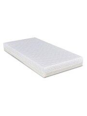 Ickle Bubba White Coleby Space Saver Cot and Premium Sprung Mattress - Image 3 of 6
