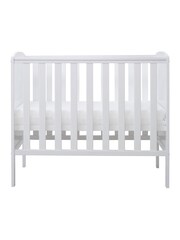 Ickle Bubba White Coleby Space Saver Cot and Premium Sprung Mattress - Image 5 of 6
