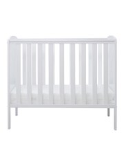 Ickle Bubba White Coleby Space Saver Cot and Premium Sprung Mattress - Image 6 of 6