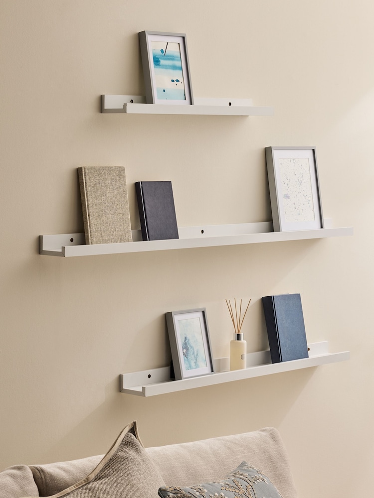 White Picture Shelf - Image 1 of 6