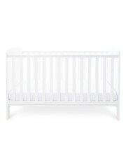 Ickle Bubba White Coleby Classic Cot Bed and Fibre Mattress - Image 6 of 6