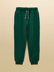 Verde - Pantalones de chándal con dobladillo Ted de Joules para niño - Imagen 1 de 5