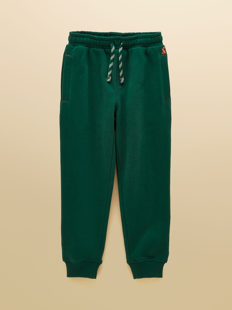 Verde - Pantalones de chándal con dobladillo Ted de Joules para niño - Imagen 1 de 5