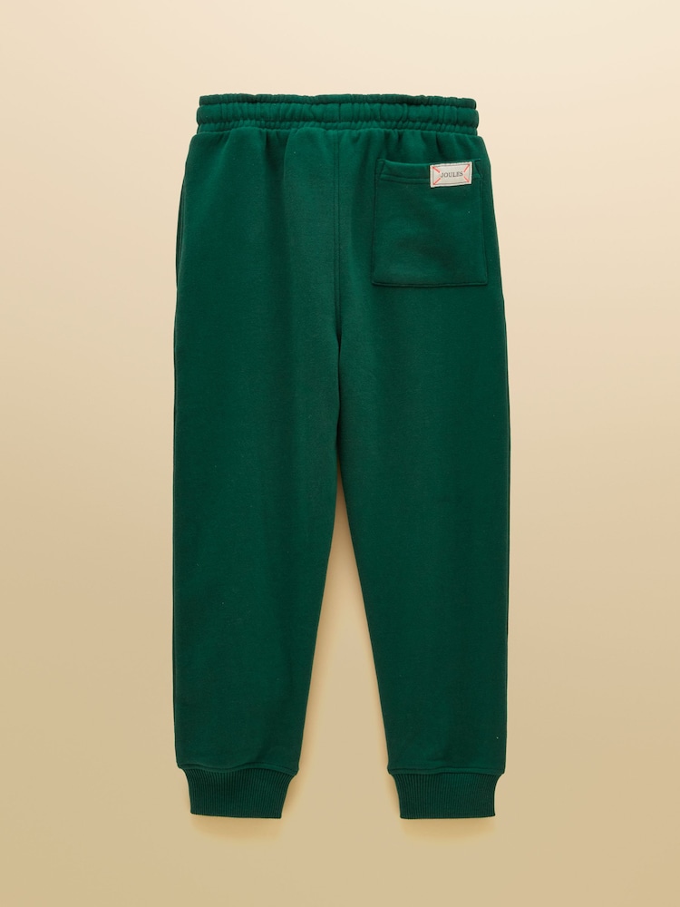 Verde - Pantalones de chándal con dobladillo Ted de Joules para niño - Imagen 2 de 5