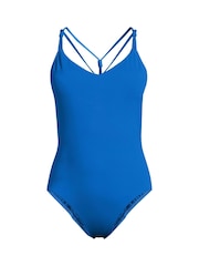 Lands' End Blue Quick Dry Multi Way Swimsuit - Image 3 of 3