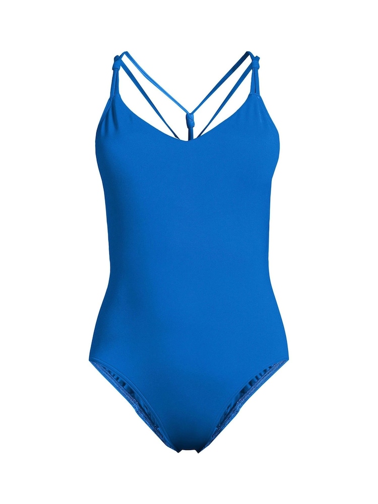 Lands' End Blue Quick Dry Multi Way Swimsuit - Image 3 of 3 Lands' End Blue Quick Dry Multi Way Swimsuit - Image 3 of 3