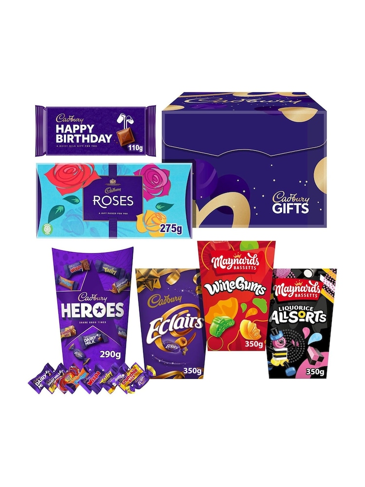 Cadbury Happy Birthday Chocolate Sharing Hamper Large - Image 2 of 3