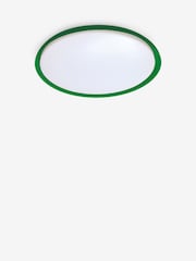 MADE.COM Green Nura Flush Bathroom Ceiling Light - Image 4 of 5