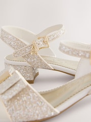 Baker by Ted Baker Ocassion Glitter Ankle Strap Sandals - Image 4 of 5