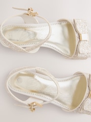 Baker by Ted Baker Ocassion Glitter Ankle Strap Sandals - Image 5 of 5