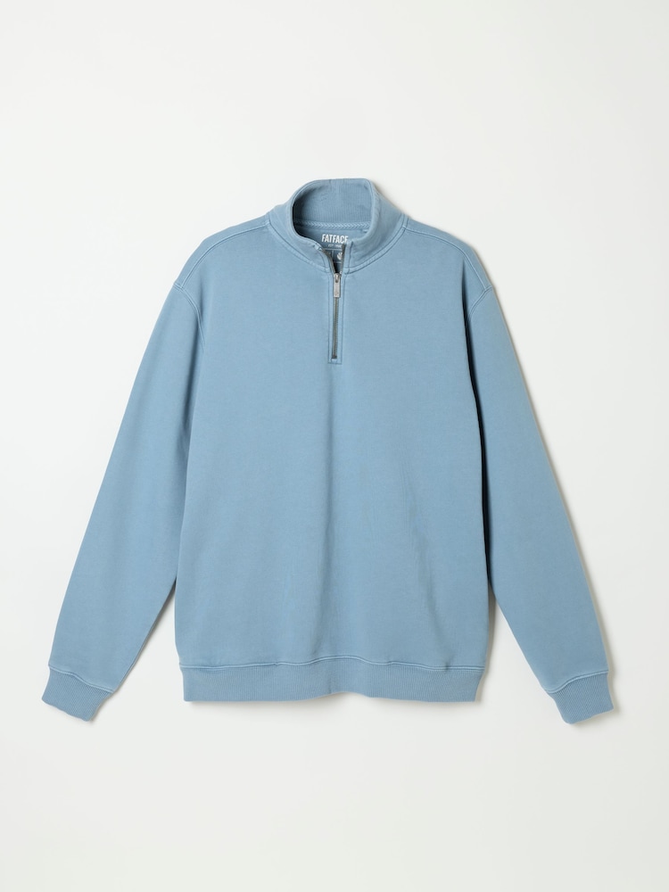 FatFace Quarter Zip Sweatshirt - Obraz 6 z 6