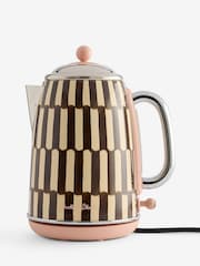 Poodle & Blonde Brown/Cream Glaze Print Kettle - Image 2 of 6