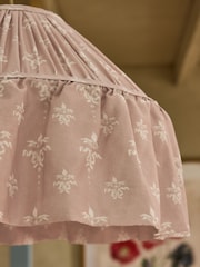 Cath Kidston Pink/Cream Floral Print EasyFit Light Shade - Image 4 of 6
