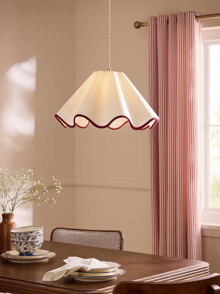 Laura Ashley Brass Moseden Easy Fit Shade Ceiling Light - Image 1 of 5