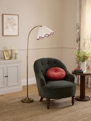 Laura Ashley Brass Moseden Floor Lamp - Image 2 of 6