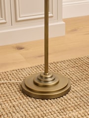 Laura Ashley Brass Moseden Floor Lamp - Image 4 of 6