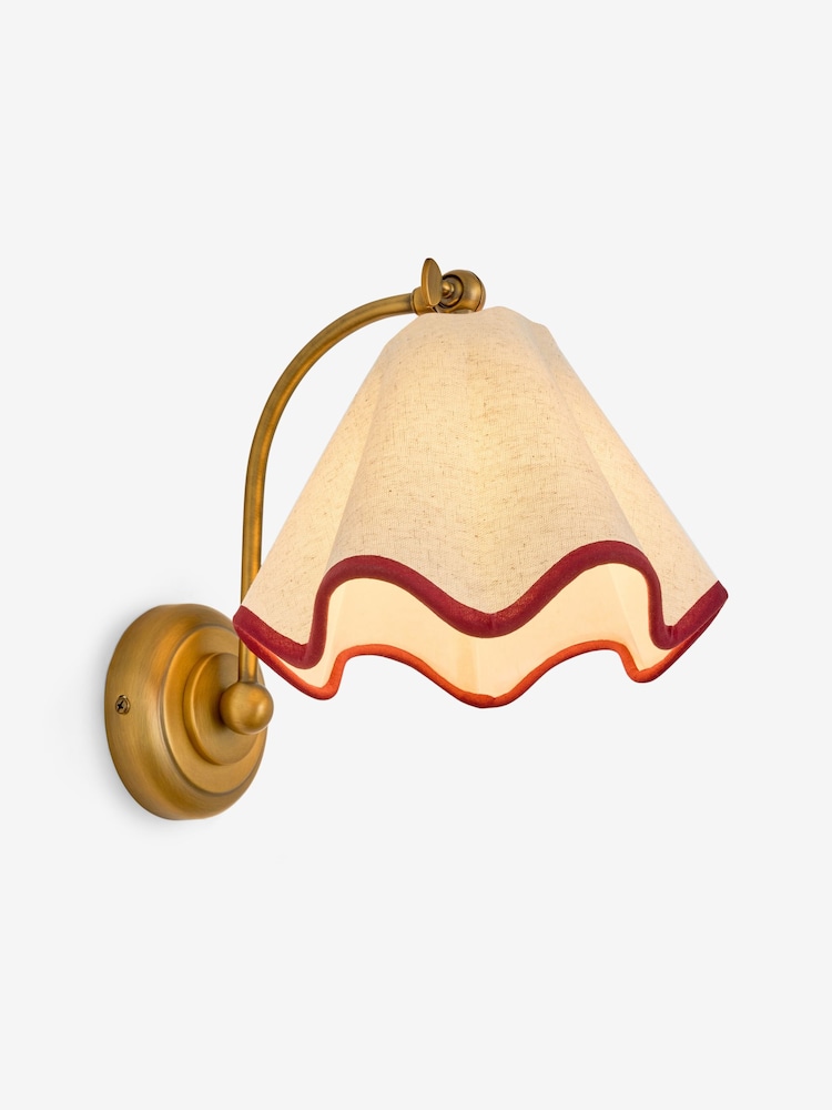 Laura Ashley Brass Moseden Wall Light - Image 5 of 5 Laura Ashley Brass Moseden Wall Light - Image 5 of 5