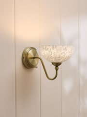 Laura Ashley Brass Josephine Wall Light - Image 3 of 6