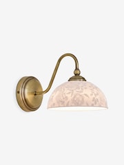 Laura Ashley Brass Josephine Wall Light - Image 5 of 6