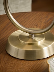 Laura Ashley Brass Newenden Mains Operated Table Lamp - Image 4 of 6