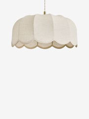 Laura Ashley Cream Pickwell Easy Fit Shade Ceiling Light - Image 6 of 6