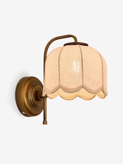 Laura Ashley Cream Pickwell Wall Light - Image 5 of 7