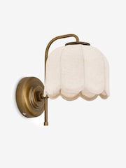 Laura Ashley Cream Pickwell Wall Light - Image 6 of 7