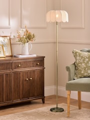 Laura Ashley Cream Pickwell Floor Light - Image 1 of 8