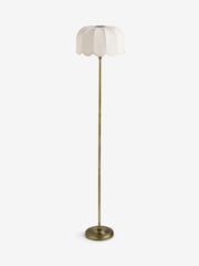 Laura Ashley Cream Pickwell Floor Light - Image 6 of 8