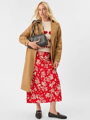 Accessorize Cream Heart Print Jumper - Image 3 of 5