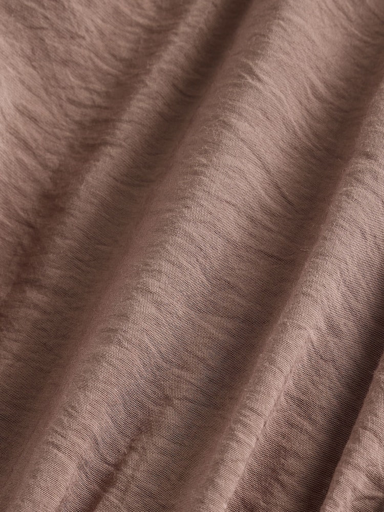 Chocolate Brown Square Neck Barrel Leg Jumpsuit - Image 8 of 8