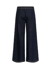 CULTURE Blue CUbobbie Wide Leg Jeans - Image 7 of 7