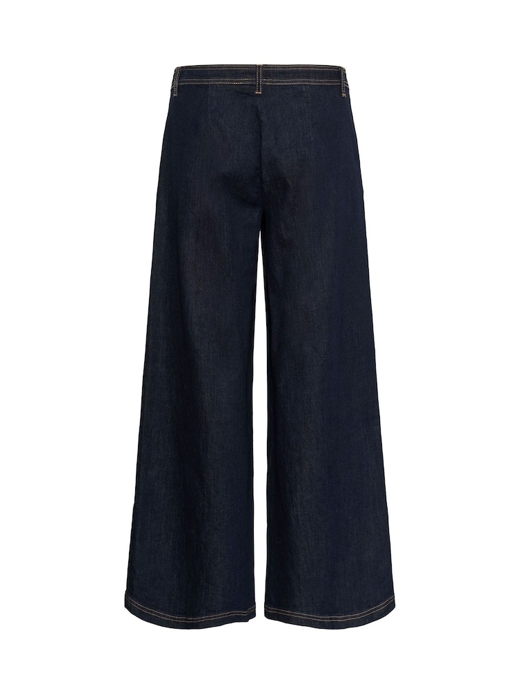 CULTURE Blue CUbobbie Wide Leg Jeans - Image 7 of 7 CULTURE Blue CUbobbie Wide Leg Jeans - Image 7 of 7
