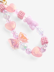 Pink Multiuse Accessory Pack with Phone Strap and Stickers - Image 7 of 9