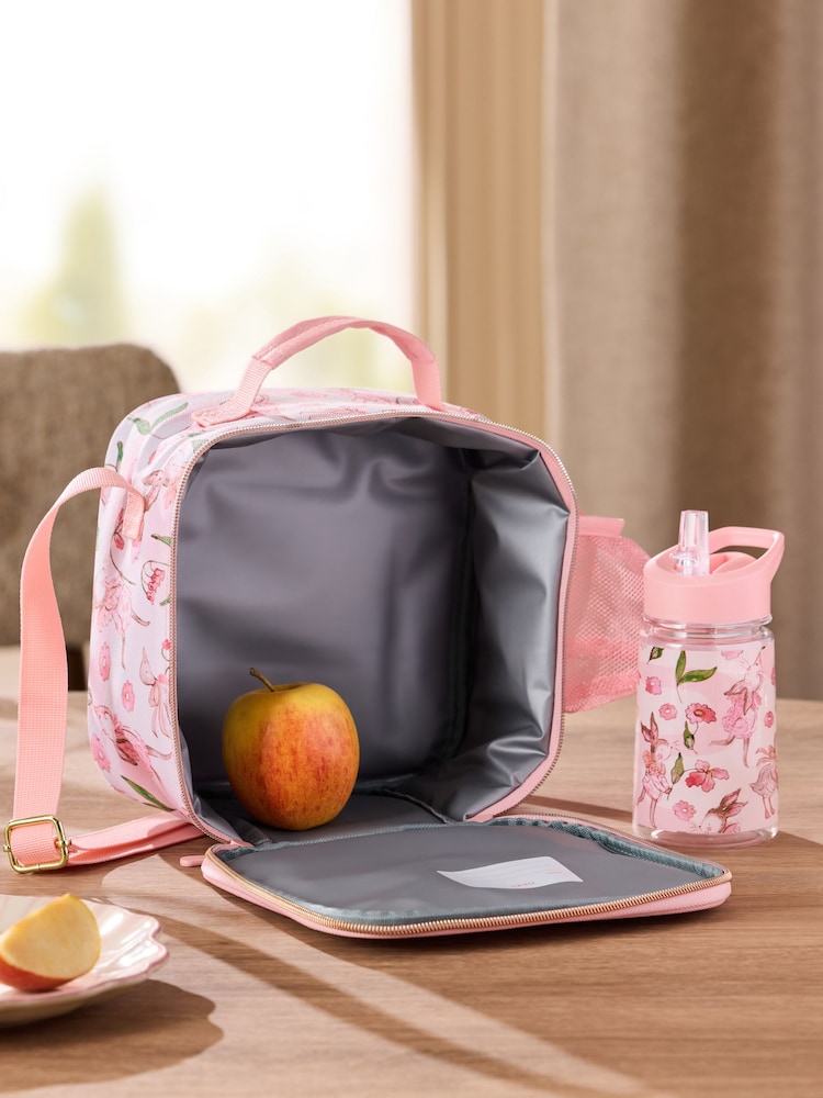 Pink Fairy Garden Floral Lunch Box - Image 2 of 4