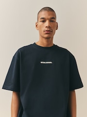 Nothing Ordinary Black Master Font Relaxed Fit Graphic Heavyweight T-Shirt - Image 4 of 6