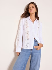 Lipsy Lace Shirt - Bild 2 von 4